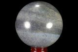 Polished Lazurite Sphere - Madagascar #84238-1
